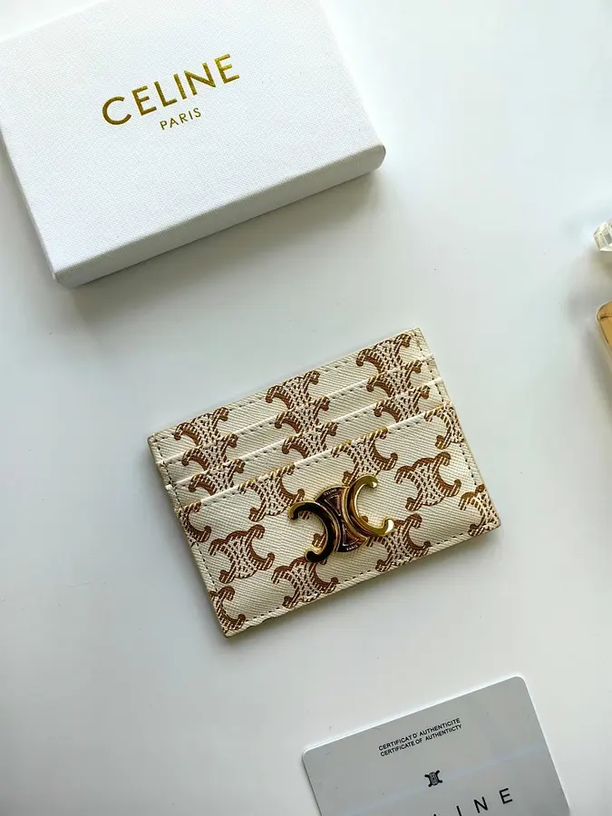 CELINE セリーヌ(CELINE) 男女兼用 カードケース レザー|7C878315