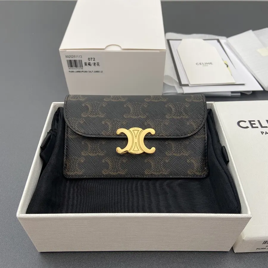 CELINE セリーヌ(CELINE) レディース ビジネスカードケース コンパクト|E5549823